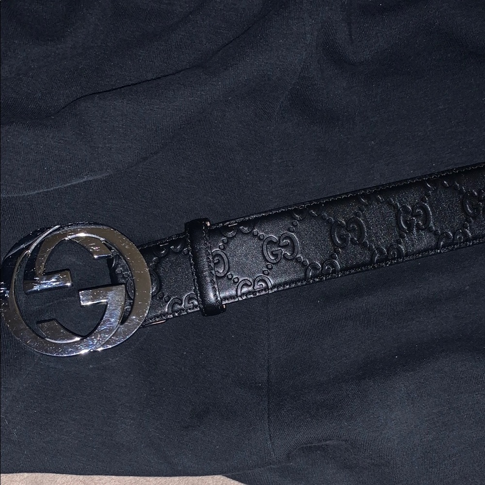 Gucci Belt With Interlocking G Buckle